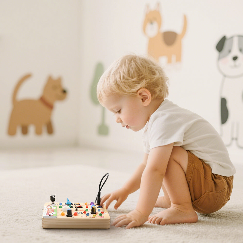 Montessori Busy Boards by Age: Safe, Skill-Building Toys for 10 Months to 4 Years