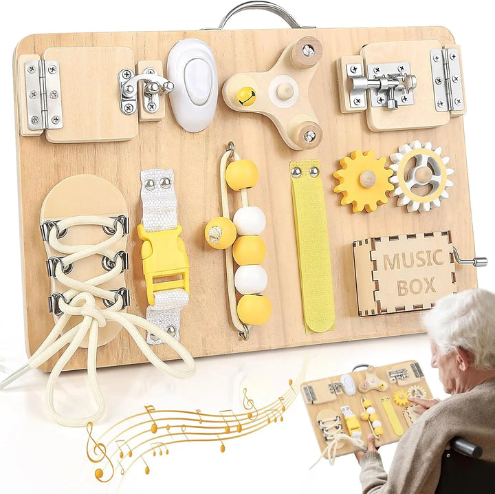 Fidget Busy Board for Adults with Dementia