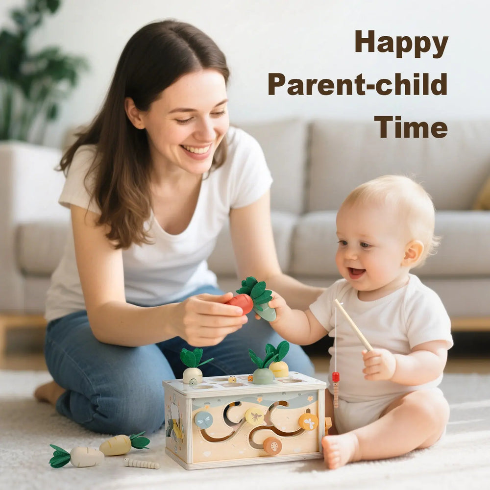 Montessori Tissue Box Toy for 1-3 Year Olds