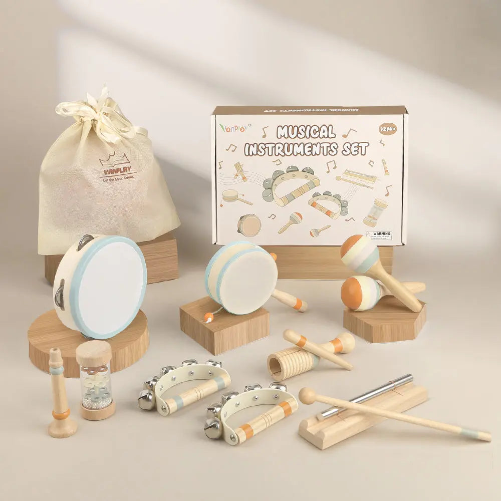 Wooden Montessori Instruments for Toddlers