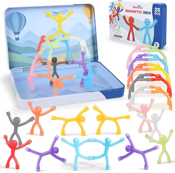 20 PCS Magnetic Travel Toys for Kids Ages 3+