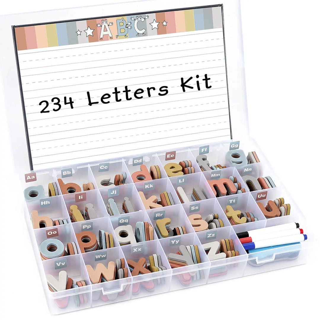 magnetic alphabet letters