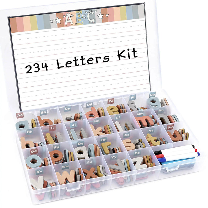 magnetic alphabet letters