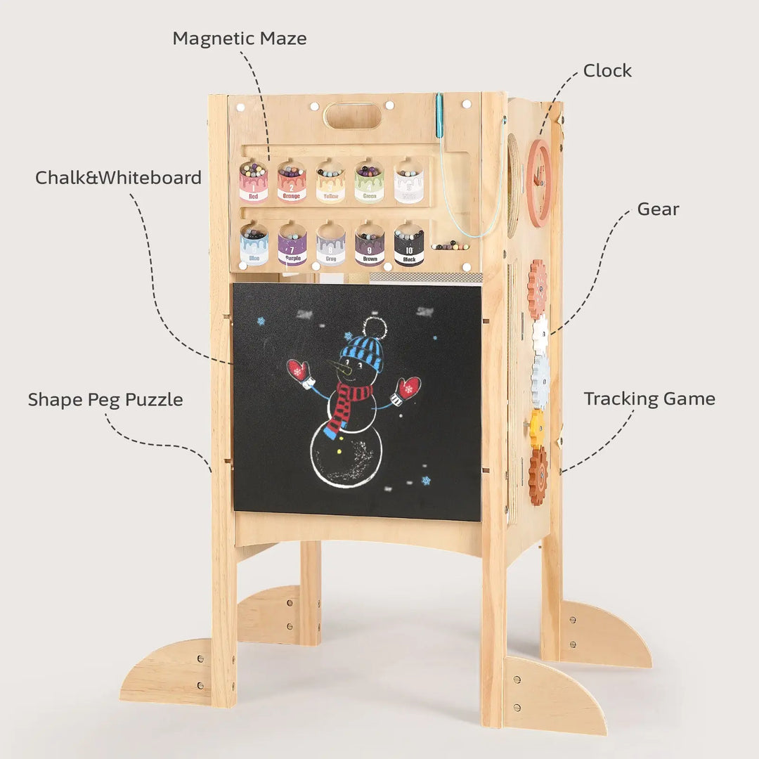 learning tower foldable
