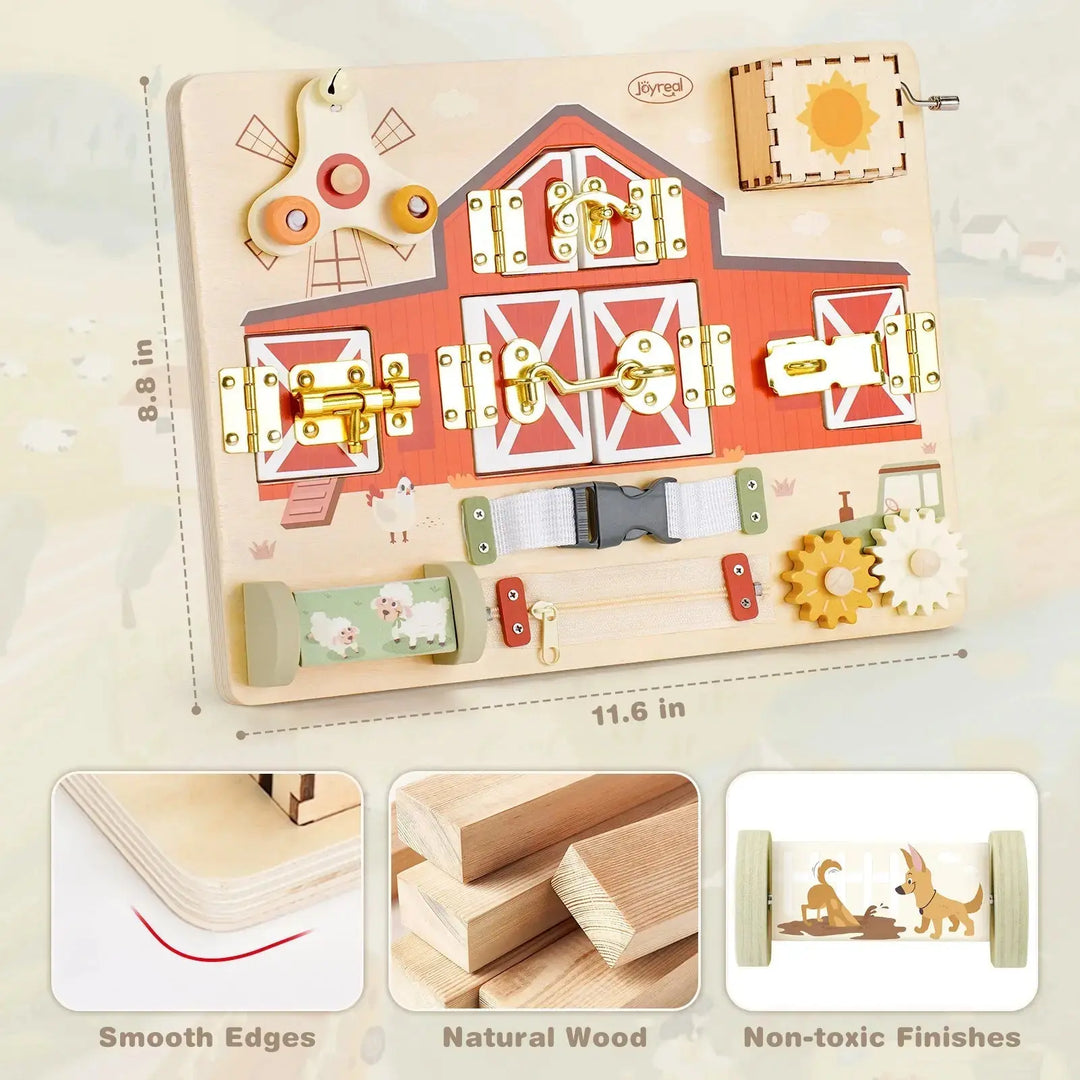 How Joyreal Busy Boards Help Foster Early Development in Children 
