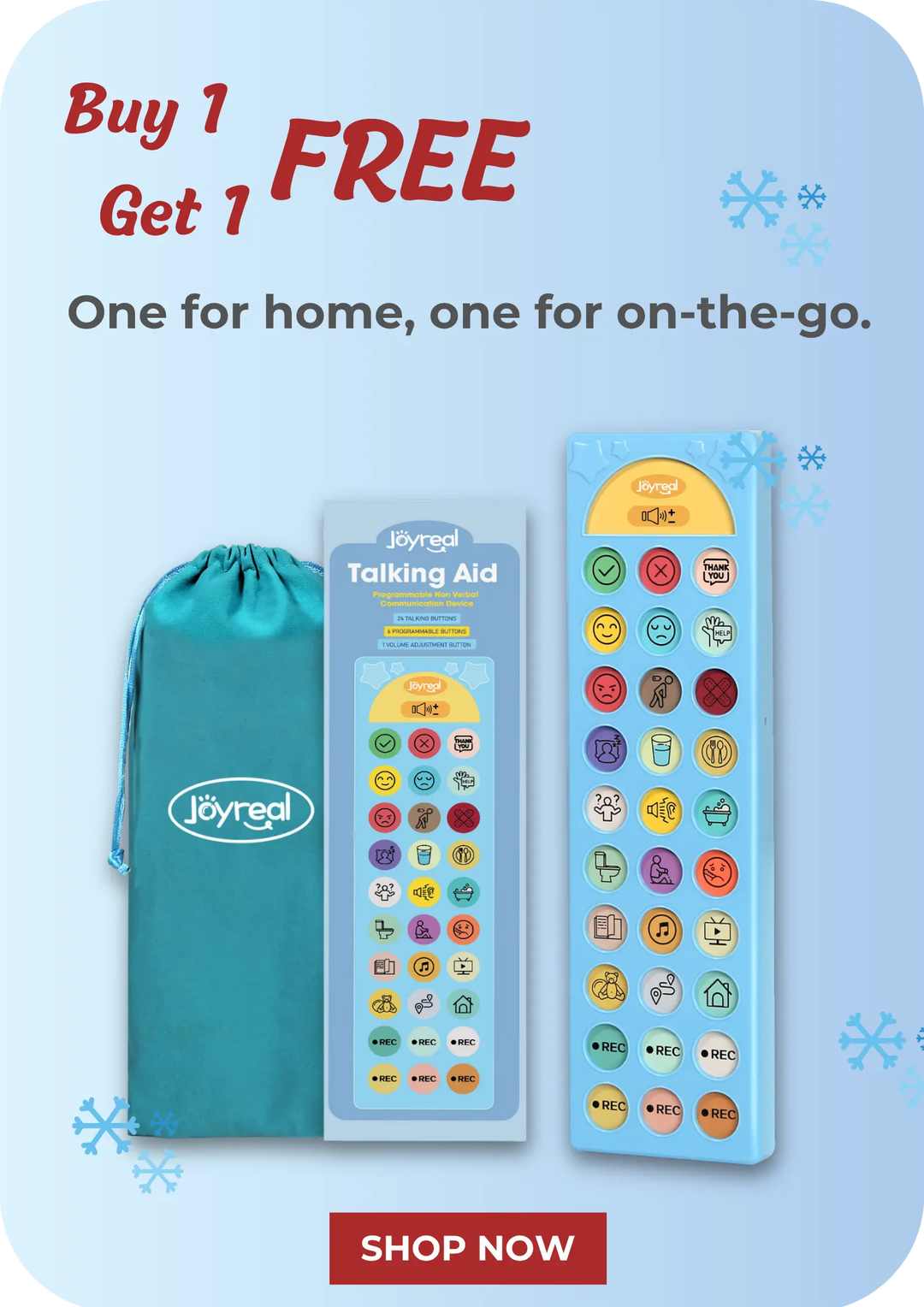 Joyreal AAC Device – Big Sale for Autism & Speech 