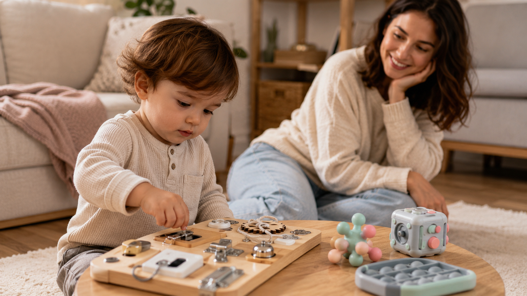Busy Board vs Fidget Toys for Toddlers: Which Keeps Little Hands Busy Longer?