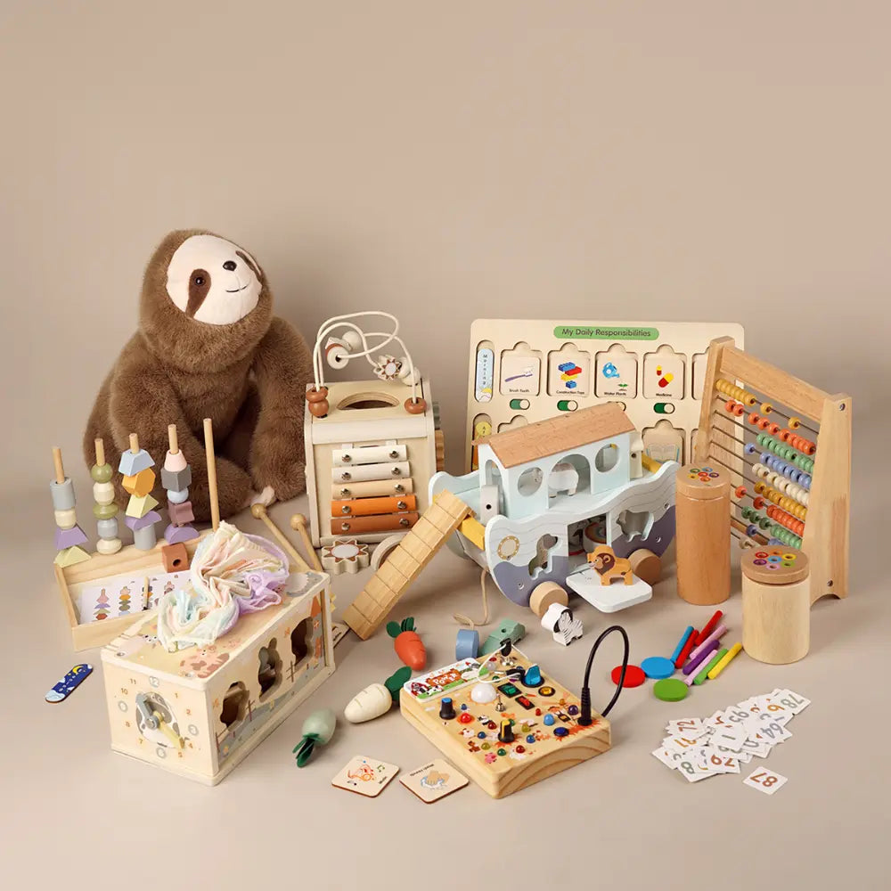 Montessori Busy Board & Noah’s Ark: Perfect Holiday Gifts 