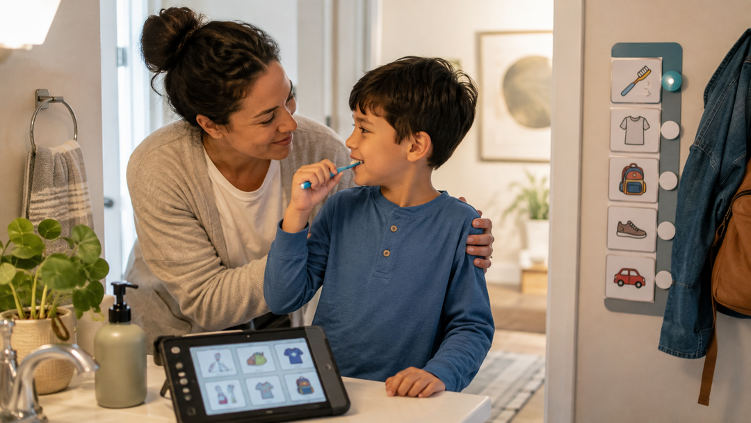 How Can AAC Support Morning Routines For Children With Autism?