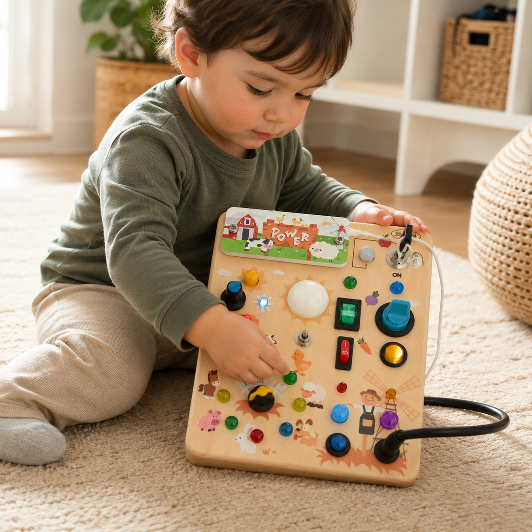 How to Keep a Toddler Busy on a Plane Without Screens