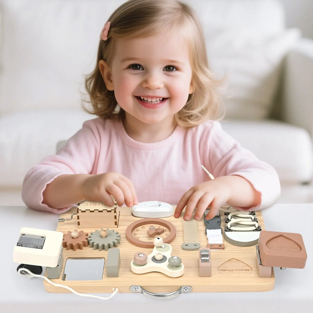 Top 10 Recommended Activities for a Montessori Busy Board - Joyreal