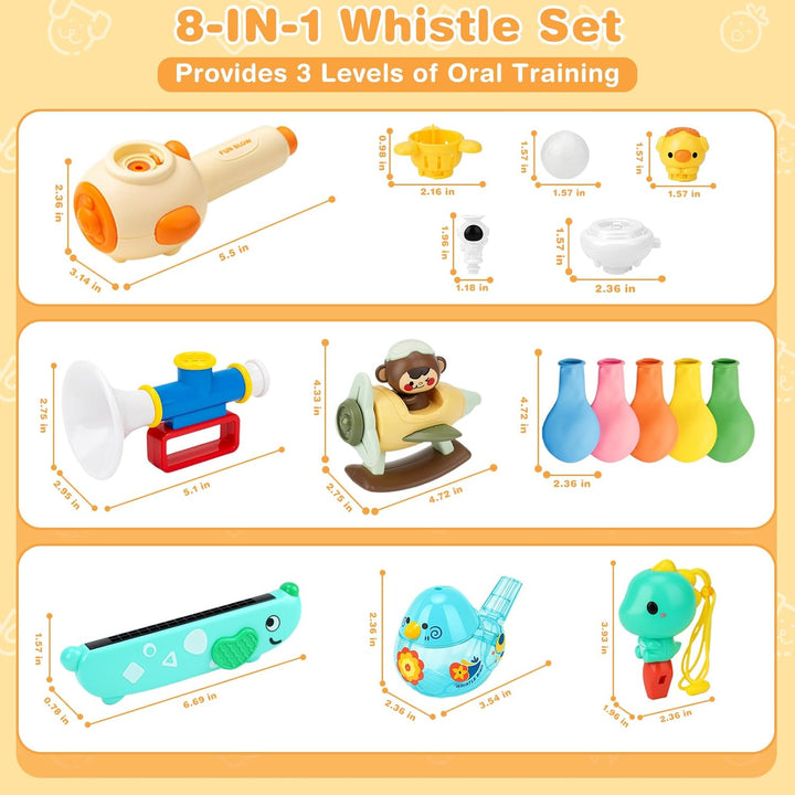8-in-1 Oral Motor & Sensory Toy for Toddlers