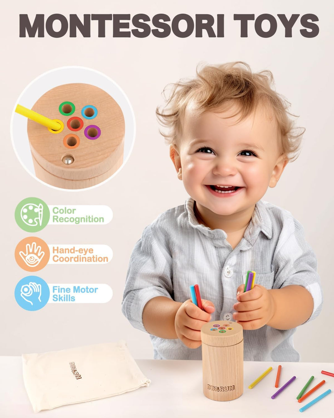Wooden Color Matching Toy