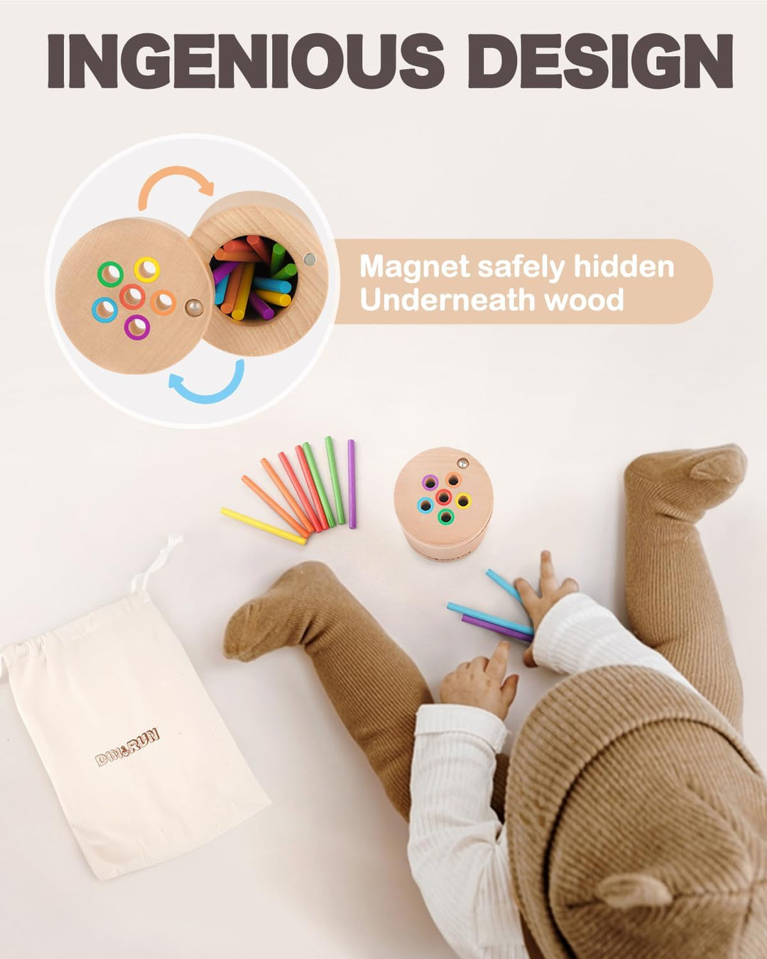 Wooden Color Matching Toy