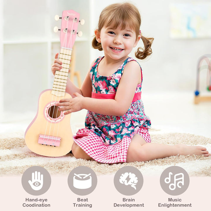 Wooden Montessori Guitar Set for Toddlers