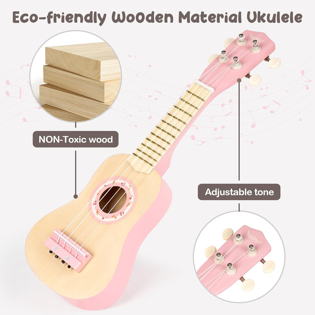 Wooden Montessori Guitar Set for Toddlers