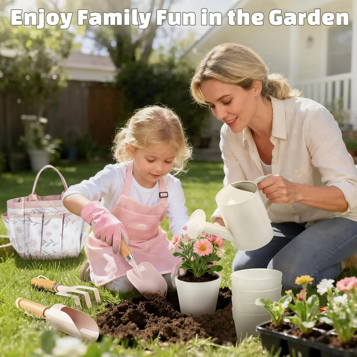 Gardening Tool Set for Kids Outdoor Play 