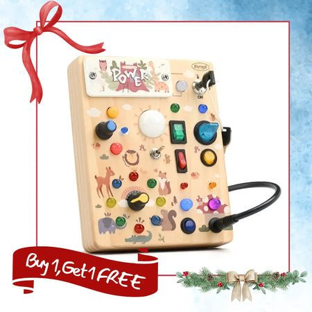 Forest LED Busy Board for Kids 