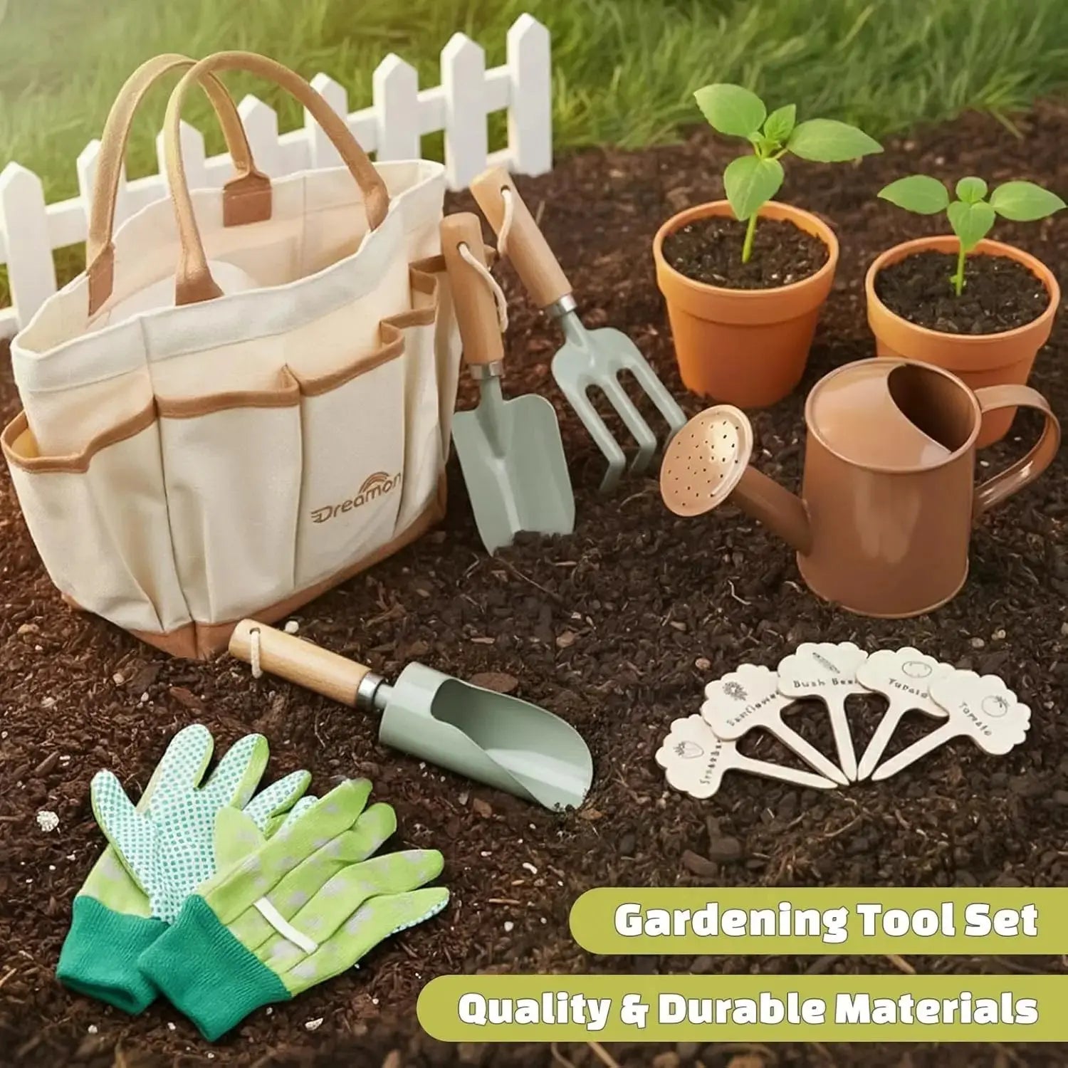 Garden Tools Kit for Kids Hands On Play - Joyreal