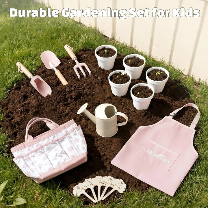 Gardening Tool Set for Kids Outdoor Play 