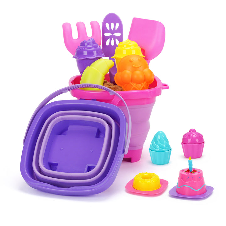 Sand Play Travel Kit for Kids Ages 3–10