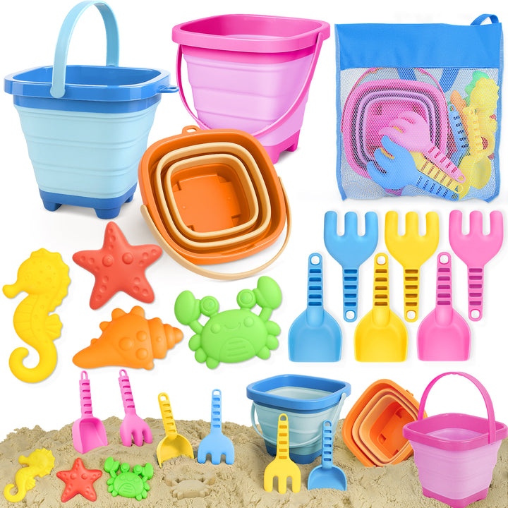 Sand Castle Beach Toys for Kids 3–10