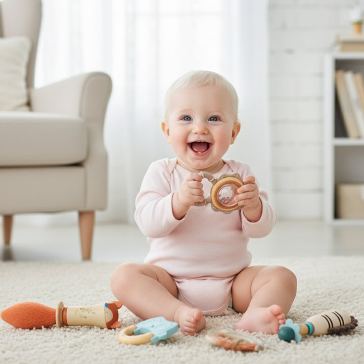 Teething Toys for Babies 0-6 Months