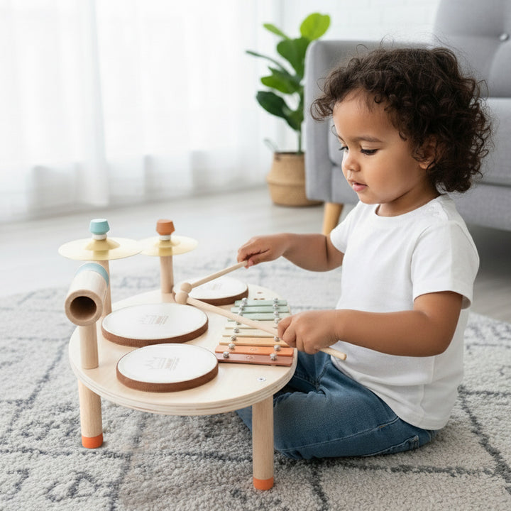 9-in-1 Wooden Montessori Musical Toys for Boys & Girls
