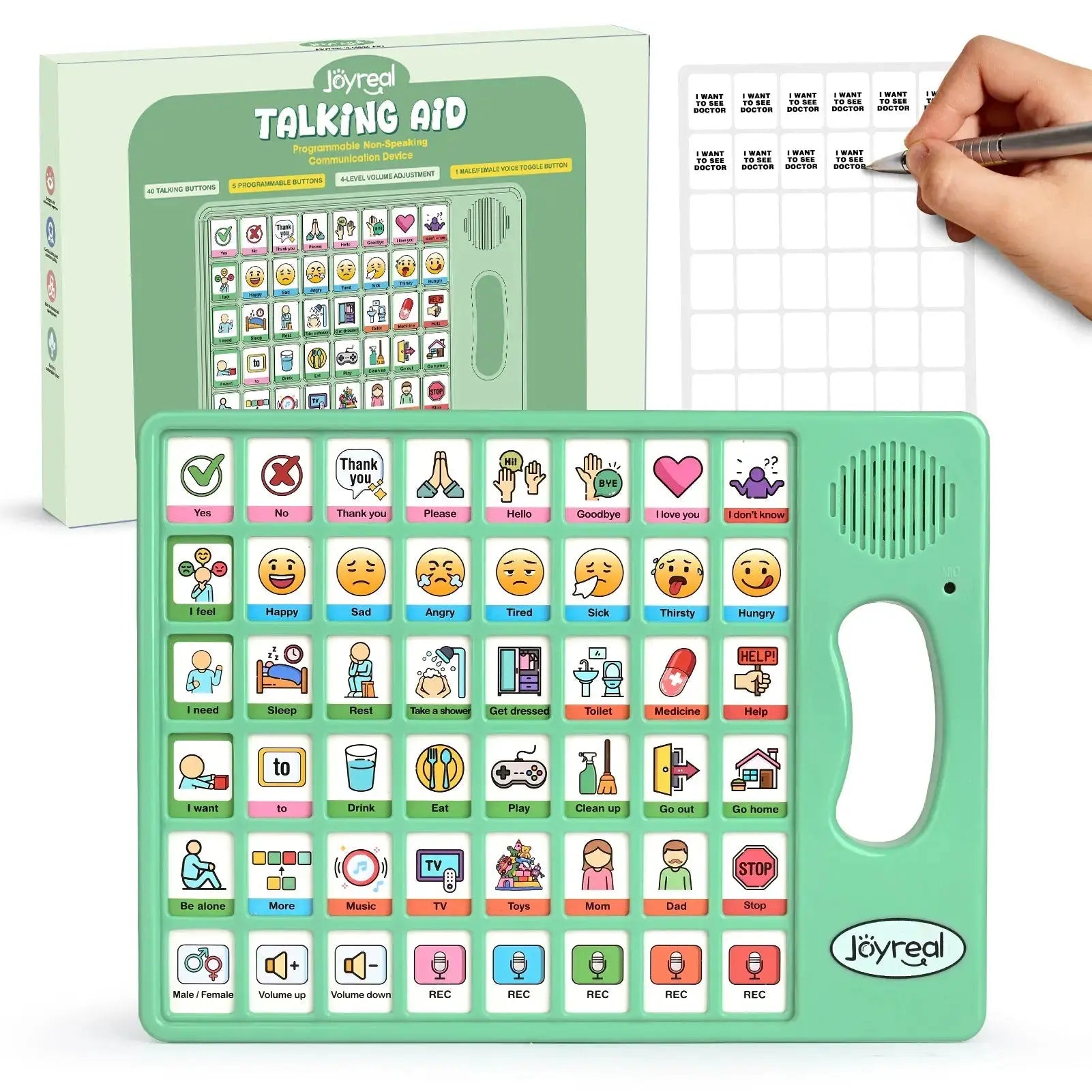 Joyreal Phonics & Speech Sound Learning AAC Device for Autism Kids