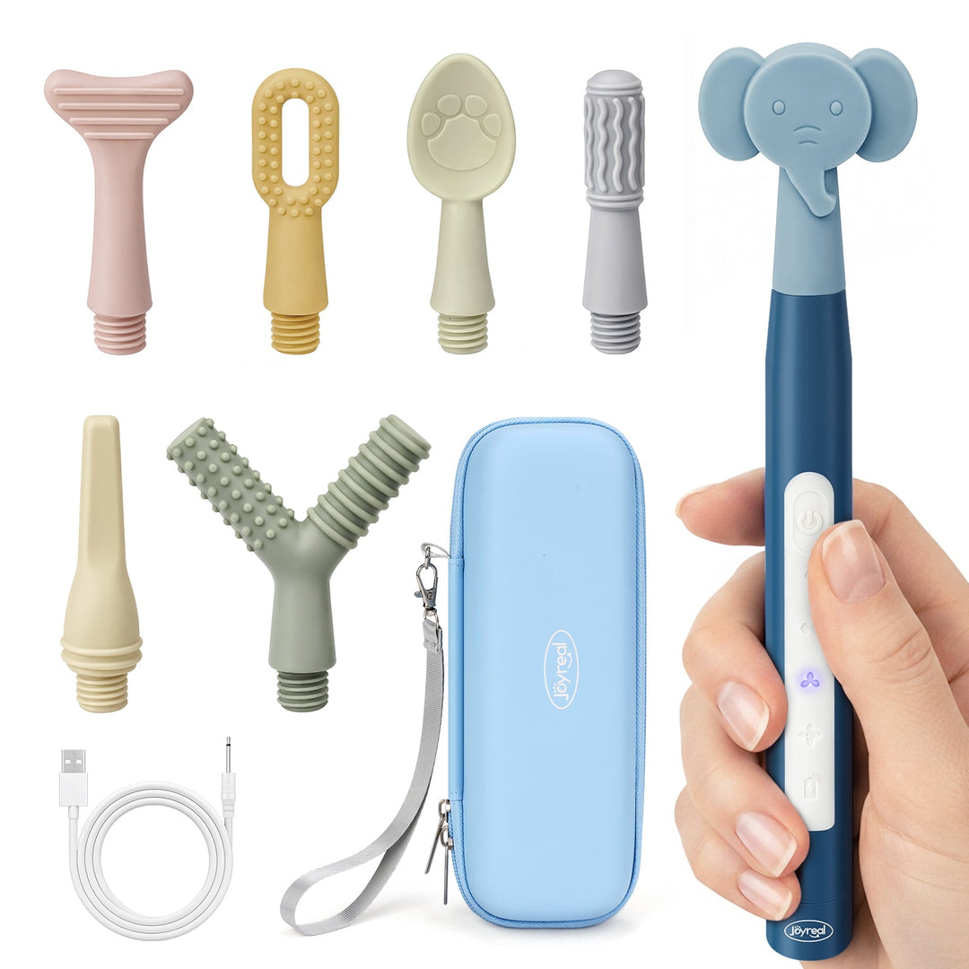 Oral Motor Sensory Tool – 4 Modes, 7 Tips for Speech & Feeding Support 