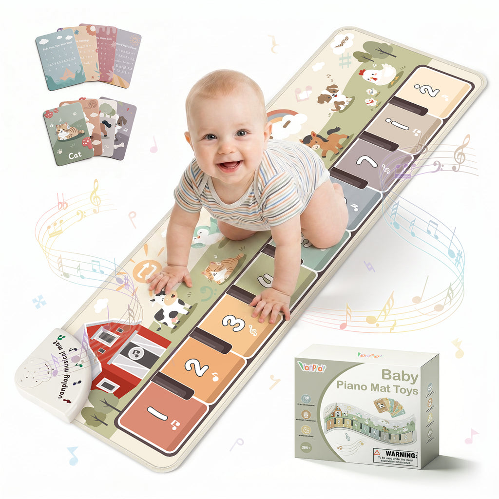 Floor Piano Mat Toddlers – 45 Sounds Musical Sensory Toy