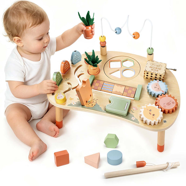 Wonderland 9-in-1 Wooden Activity Table