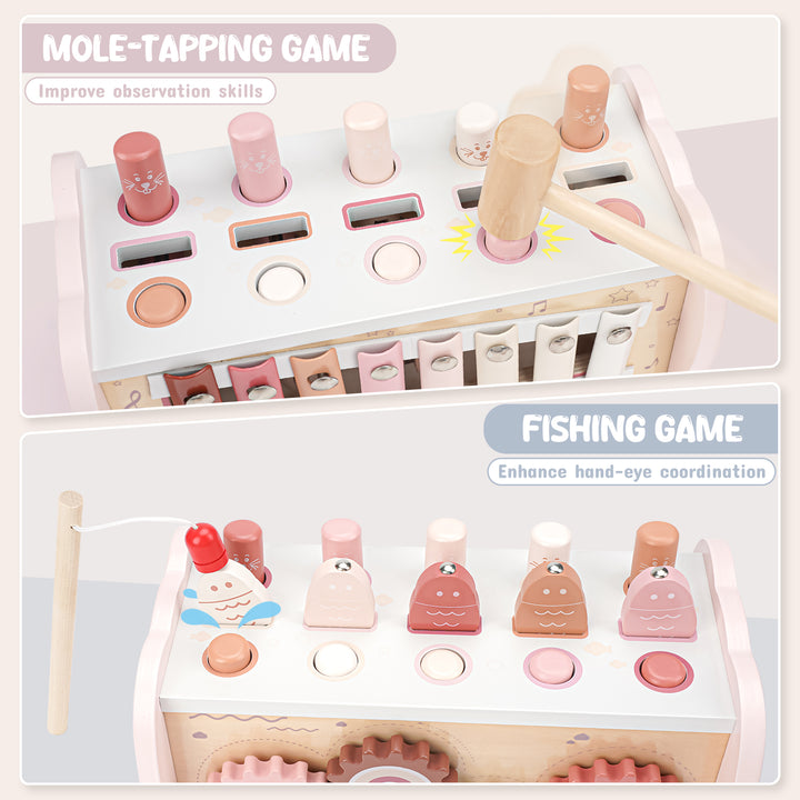 Joyreal Montessori Musical Hammer Set – Gift for 1+ Year Olds