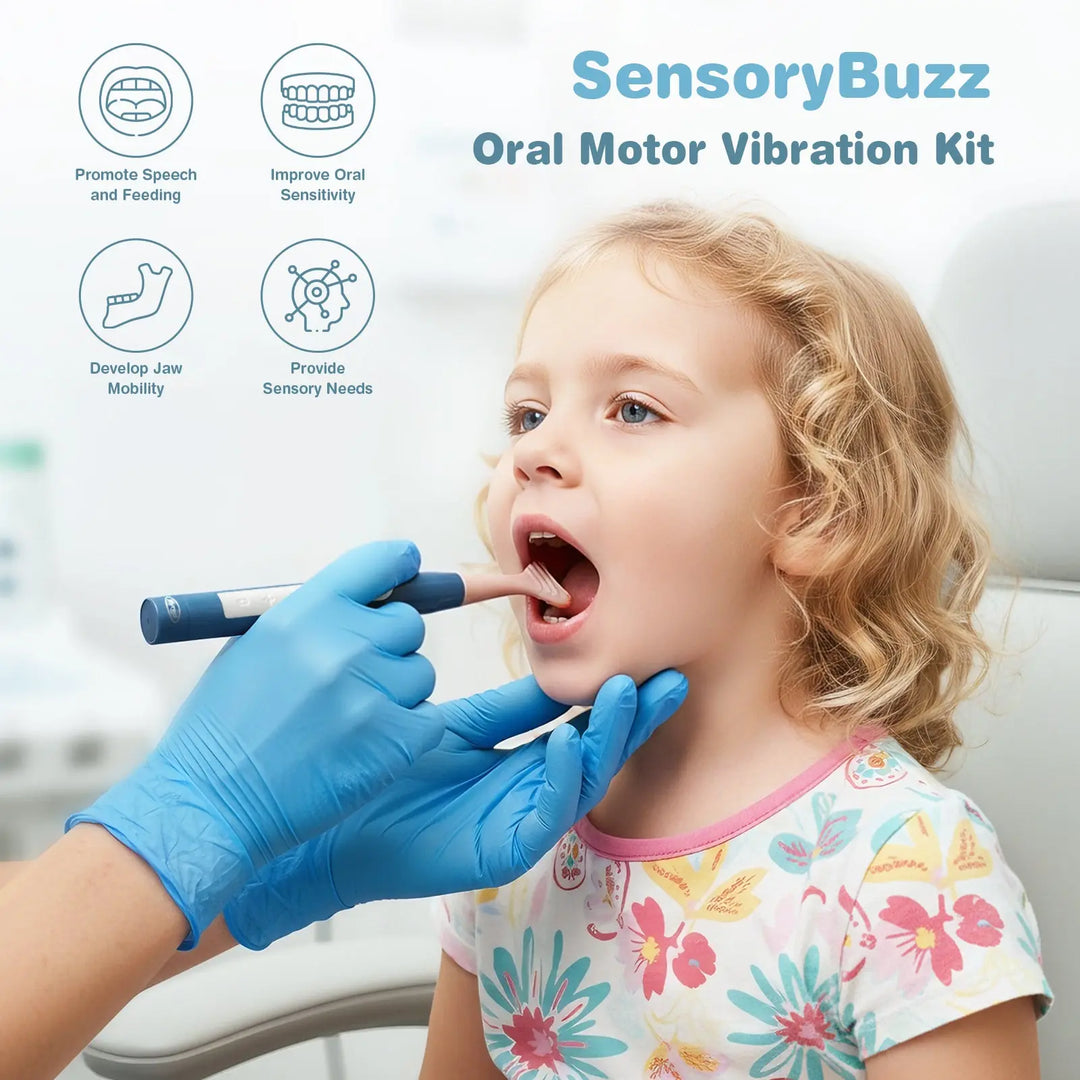 Oral Motor Sensory Tool – 4 Modes, 7 Tips for Speech &amp; Feeding Support 