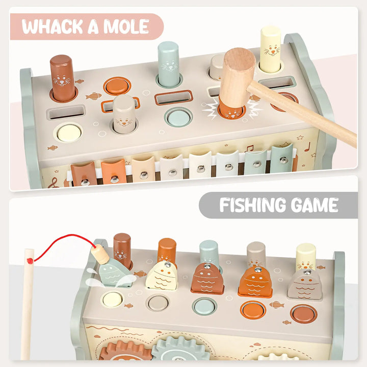 Xylophone and Fishing Game Sensory Set for Kids 