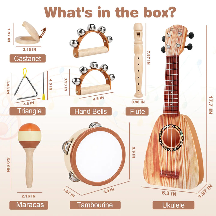 Kids Guitar Set for 2 3 Year Olds 