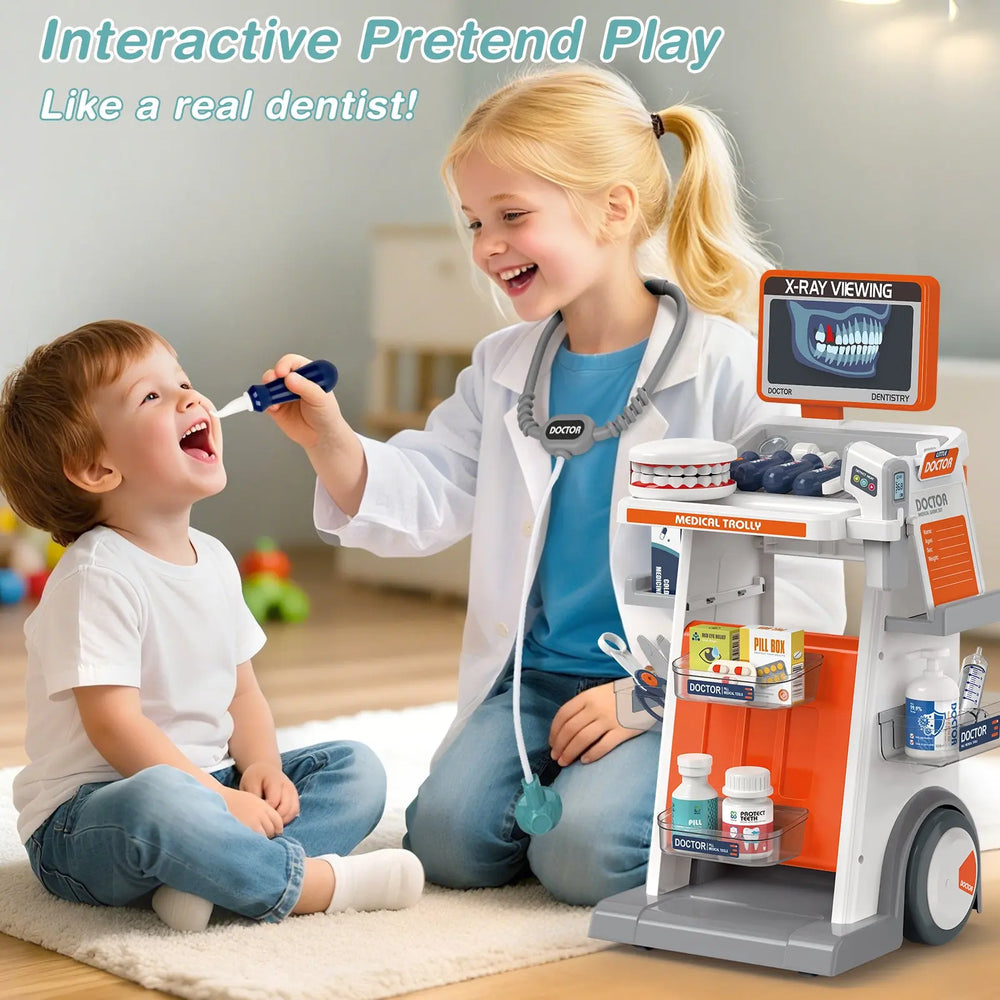 Doctor pretend play kit for toddlers 