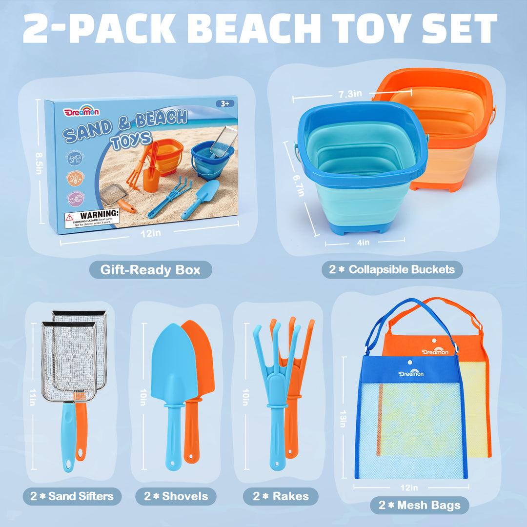 Portable Beachcombing Kit for Sand Sifting & Discovery