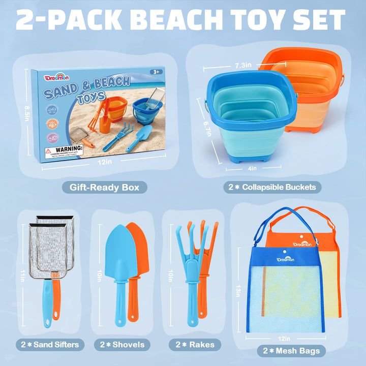 Portable Beachcombing Kit for Sand Sifting & Discovery