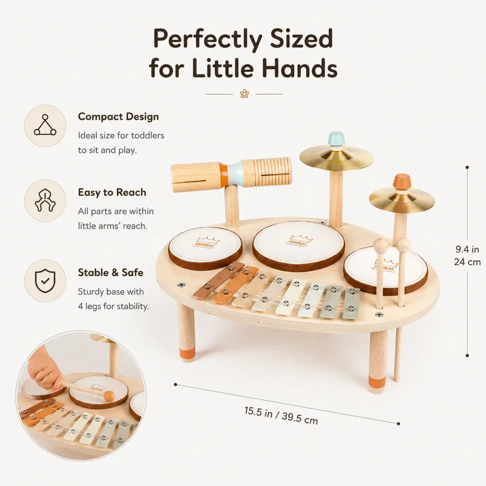 Little Maestro – 9-in-1 Montessori Music Table 