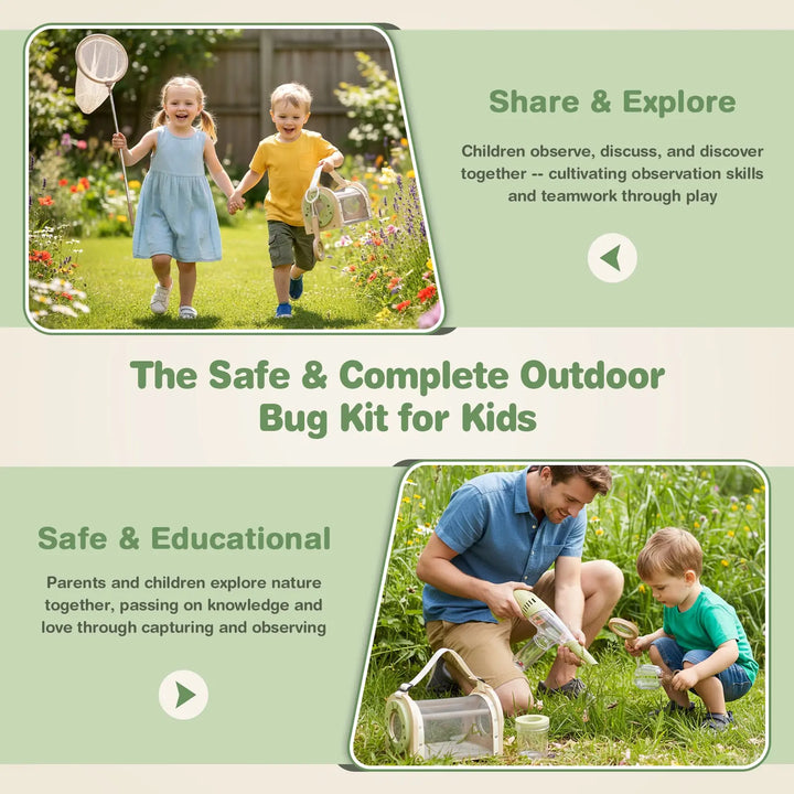 Wooden Bug Catcher Kit for Kids 