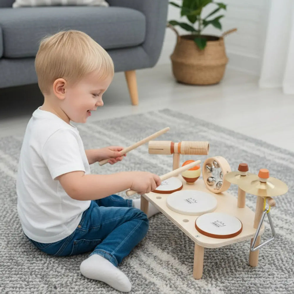 Montessori Wooden Musical Toys for Boys & Girls 