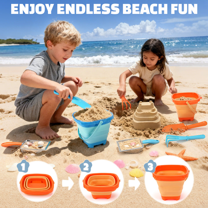 Portable Beachcombing Kit for Sand Sifting & Discovery