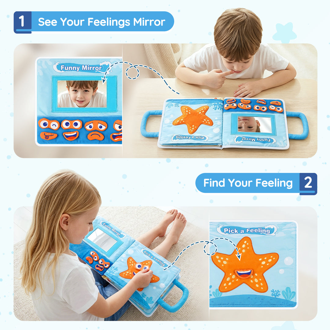 3-lb Weighted Sensory Quiet Book for Kids Ages 3+