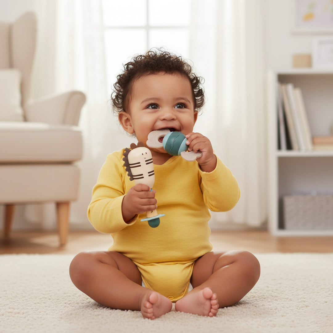 Teething Toys for Babies 0-6 Months