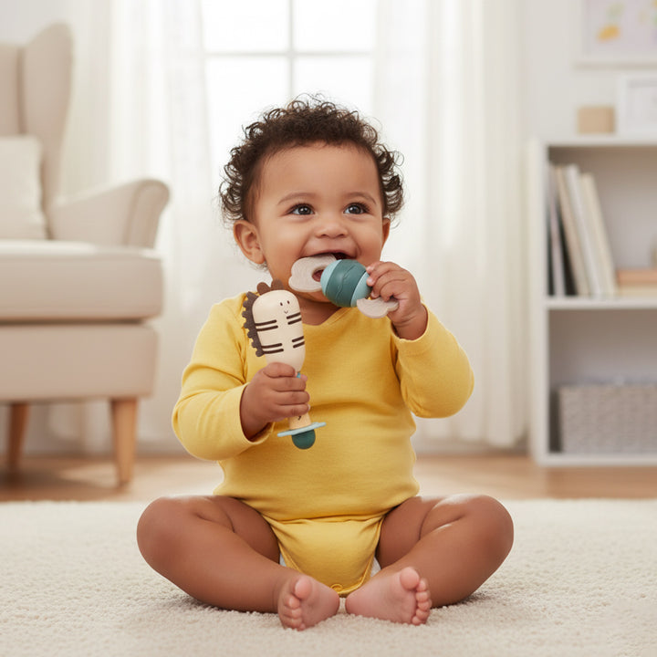 Teething Toys for Babies 0-6 Months