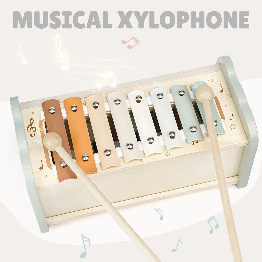 Xylophone and Fishing Game Sensory Set for Kids 