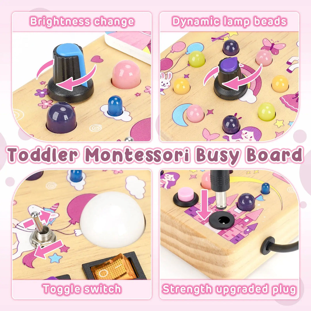 Dreamy LED Busy Board For 2 Years 