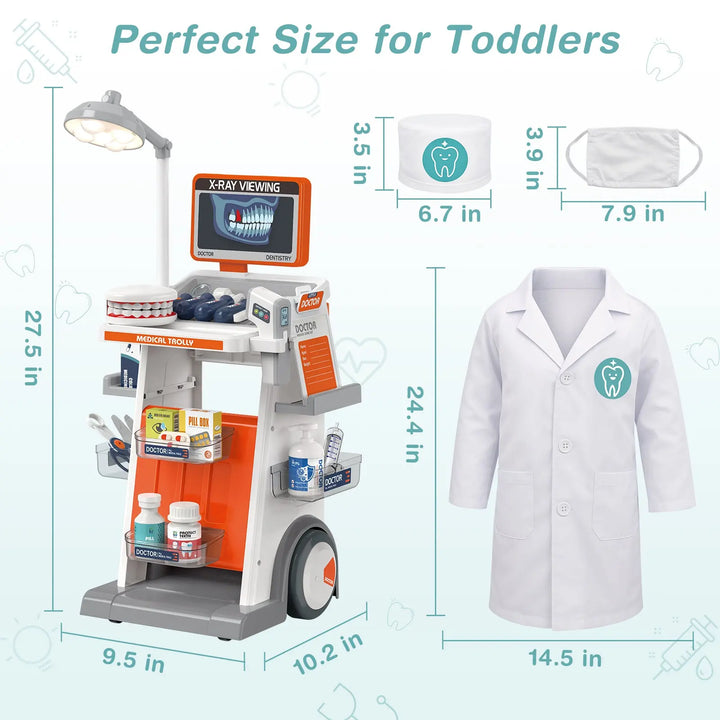 Doctor pretend play kit for toddlers 