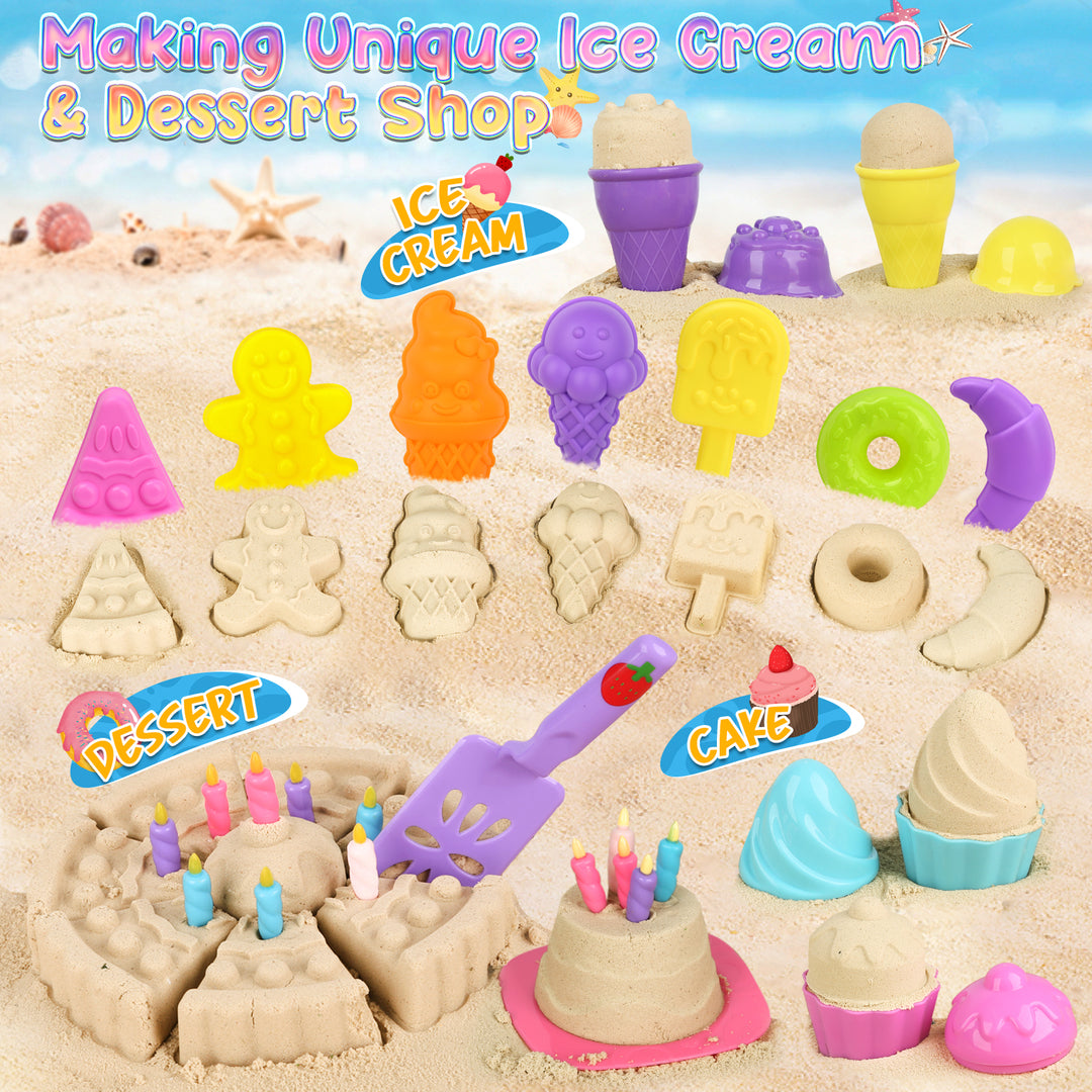 Ice Cream Beach Toys for Kids 3–10